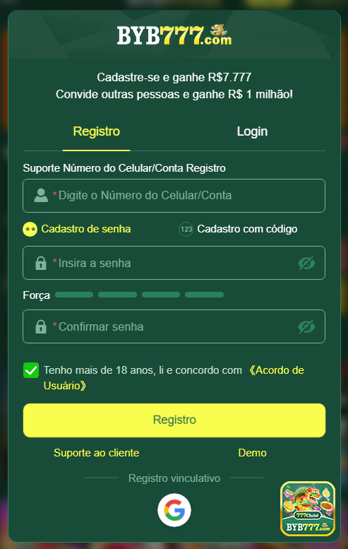 Recompensas VIP byb777.com